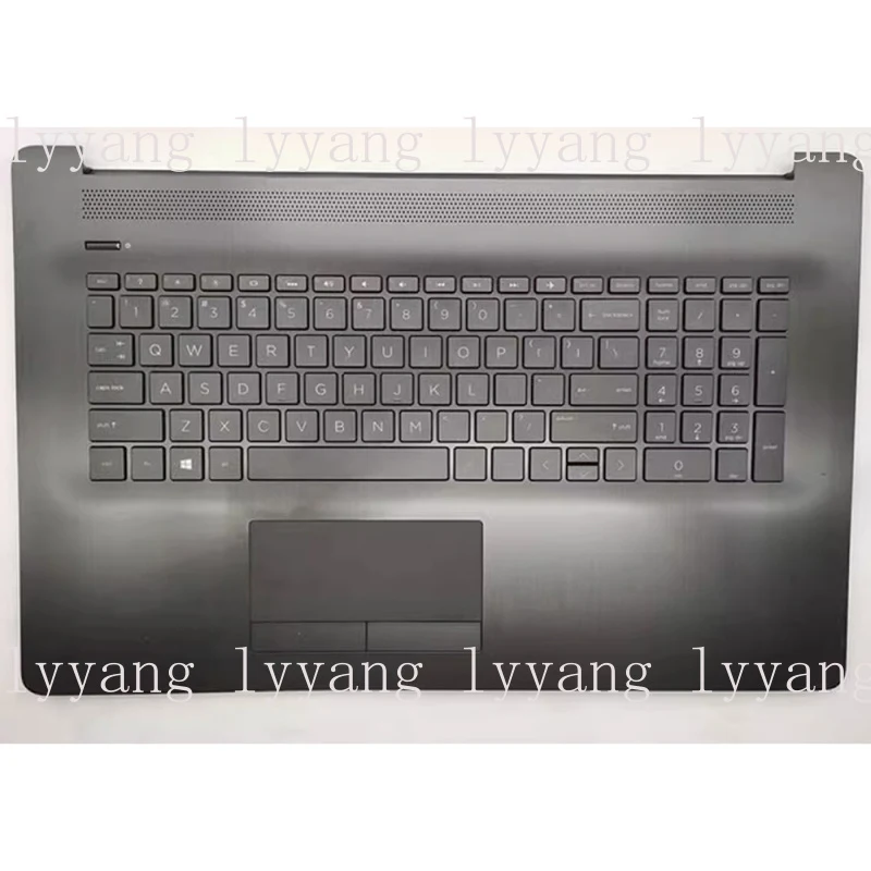 

f FOR HP 17-BY 17-CA 17G-CR 17q-cs laptop keyboard with palm rest and backlight