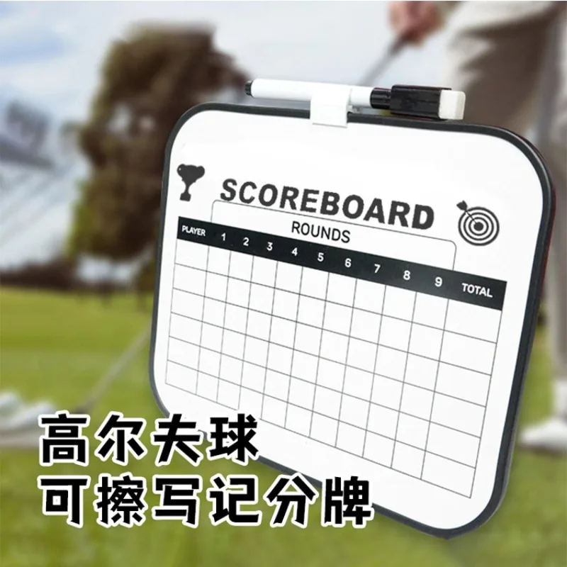 

Golf scoreboard Points with erasing pens Accessories golf game erasable scoreboard