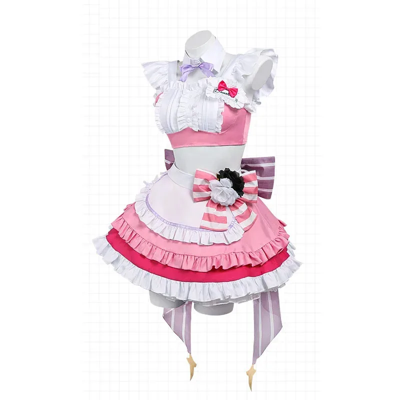 

CyGoddess of Victory: костюм NIKKE Дороти, костюм горничной для косплея, аниме и игровая выставка, женская униформа горничной для кафе