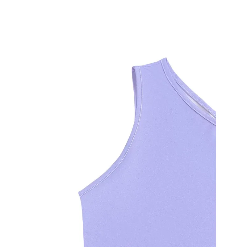 بذلة صيفية جديدة بحزام مطبوع على الطراز الأوروبي والأمريكي #4