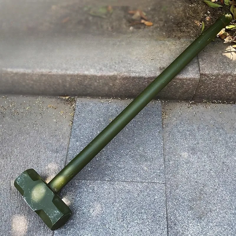 

Молоток большого размера из углеродистой стали, длинная деревянная ручка, восьмиугольный сверхмощный молоток для сноса на строительной площадке, специальные ручные инструменты