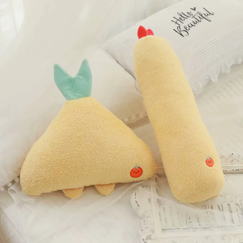 Nieuwe Knuffel Knuffel Pop Schattige Cartoon San-X Sumikko Gurashi Hanger Garnalen Lange Lichaam Tempura Kussen Kerstcadeaus