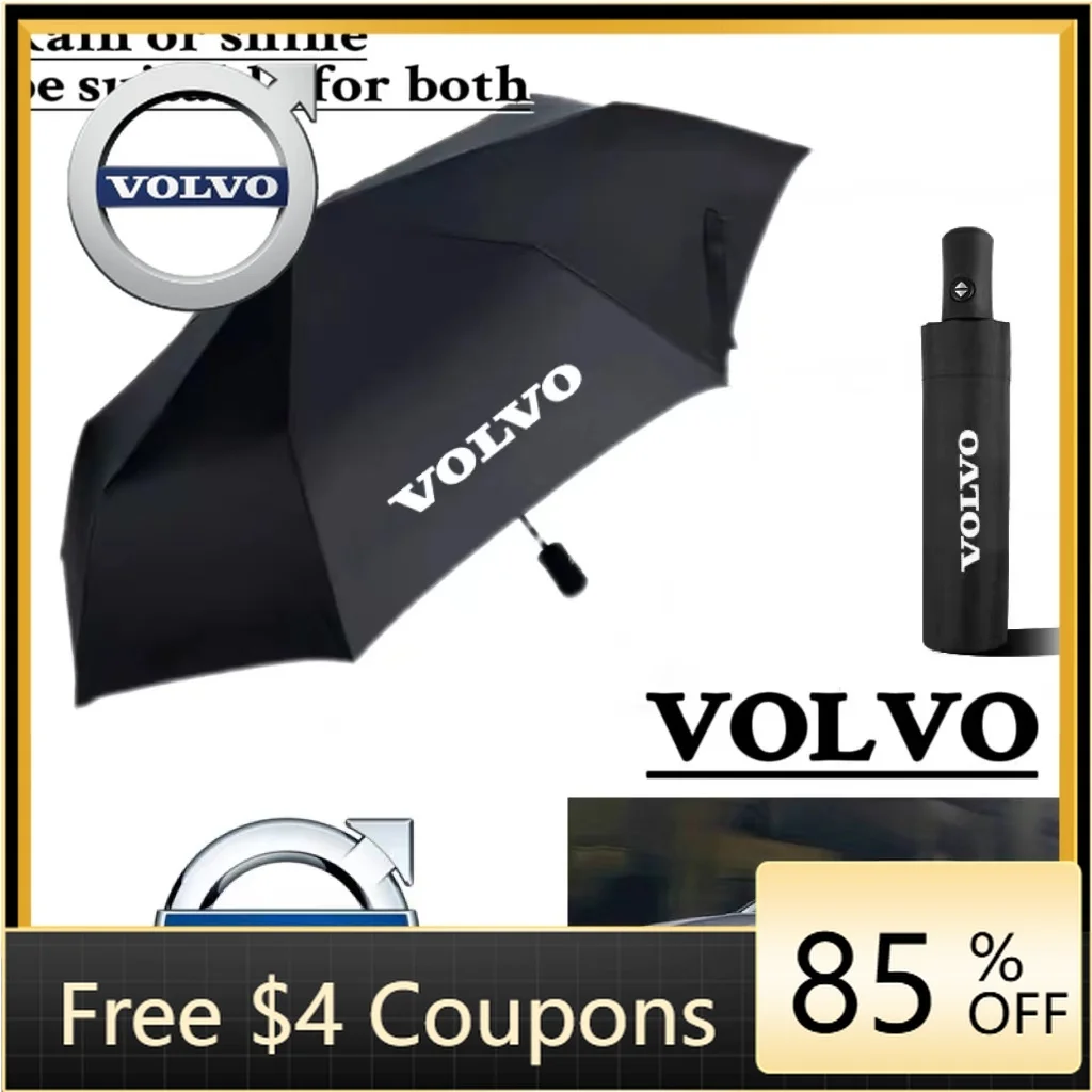 

Steering Covers Volvo Logo Umbrella XC60 S60 V40 V50 V60 S80 Original Factory Fully Automatic Folding Umbrella 4S Store Original
