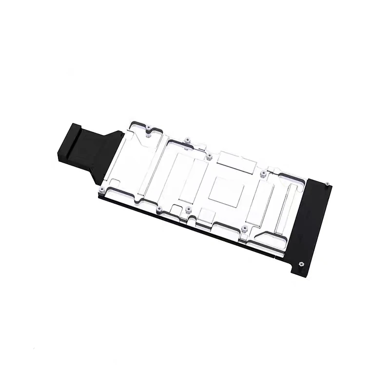 Bykski Water Block يخدم مبرد تبريد بطاقة الرسومات NVIDIA Tesla A30X 24G، إصدار معدني مع لوحة خلفية، N-RTX4090D-SR #4