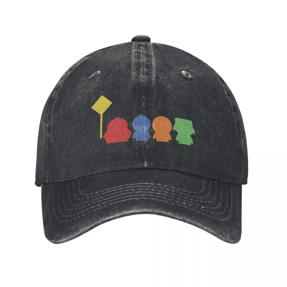 Cute Southparked Cartoon Distressed Washed Casquette Baseball Caps Men Women Y2K Sport Spring Caps