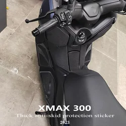 Calcomanía protectora de goma para Yamaha XMAX 2023 X MAX 300, calcomanía gruesa antiarañazos, XMAX300, 300