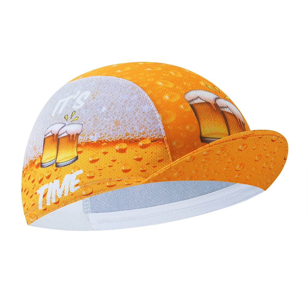 Beer Cycling Cap Outdoor Sports Hat Team Bike Caps protezione solare estiva traspirante Unisex