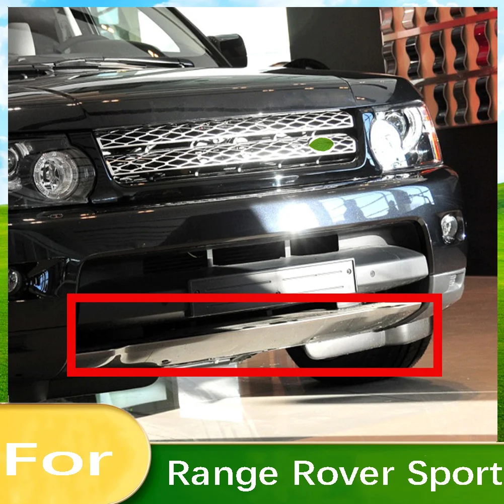 Car Front Bumper Guard Board Skid Plate Trim w/ Kits For Land Rover Range Rover Sport 2010 2011 2012 2013 LR015079