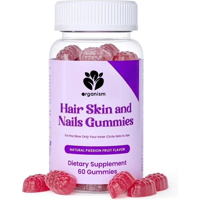 

Богатая в биотине, коллагене, фолизе и косметических витаминах, мармеладках помогает укрепляет волосы, сияющую кожу и здоровыми ногтями.