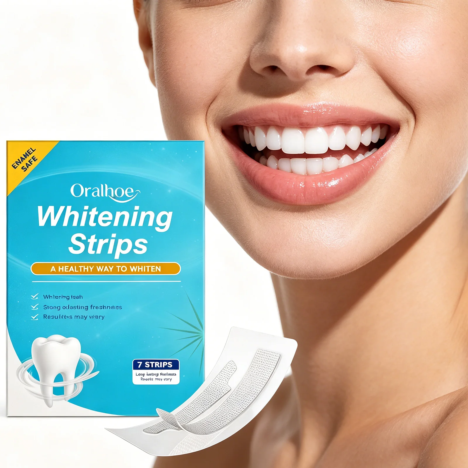Oralhoe Teeth Whitening Strips - Teeth Whitening With Coconut Oil recension och pris