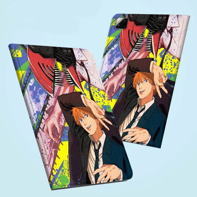 

C-Chainsaws Man pattern For Xiaomi Redmi Mi Pad 4 5 6 6s 7 8 SE Pro 2 11 Plus Max 12.4 11 11.2 12.5 8.7 inch Tablet Case