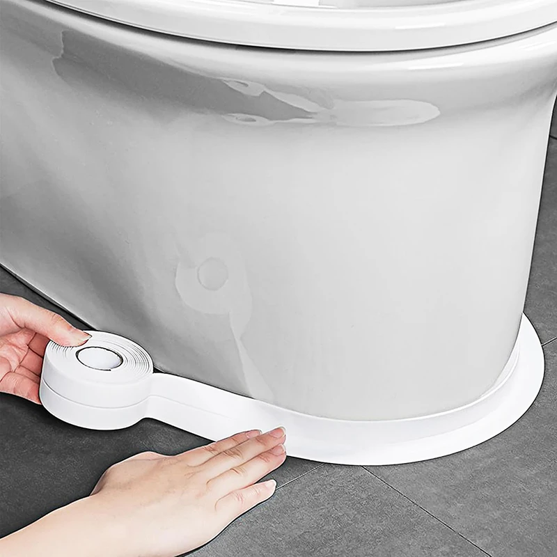 

PVC Sealing Strip Tape Bathroom Bath Toilet Caulk Tape Self Adhesive Waterproof Mildew Proof Tapes For Kitchen Sink Wall Corner