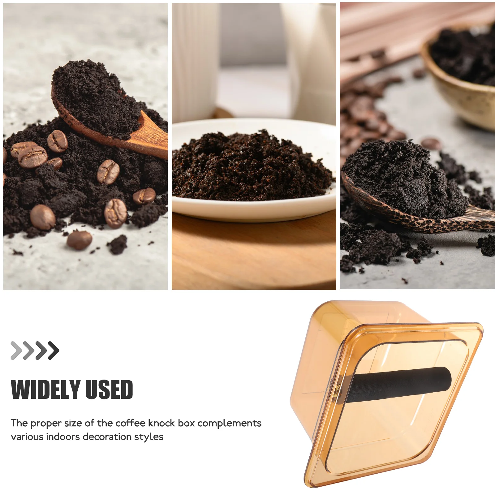 

Silent Espresso Large Capacity Coffee Grounds Container Coffee Machine Accessory Espresso