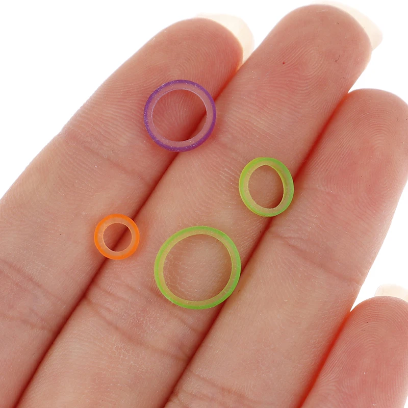 100pcs/pack Dental Elastic Band 5 Sizes Dental Orthodontic Rubber Band Latex Monkey Squarrel Fox Rabbit Penguin