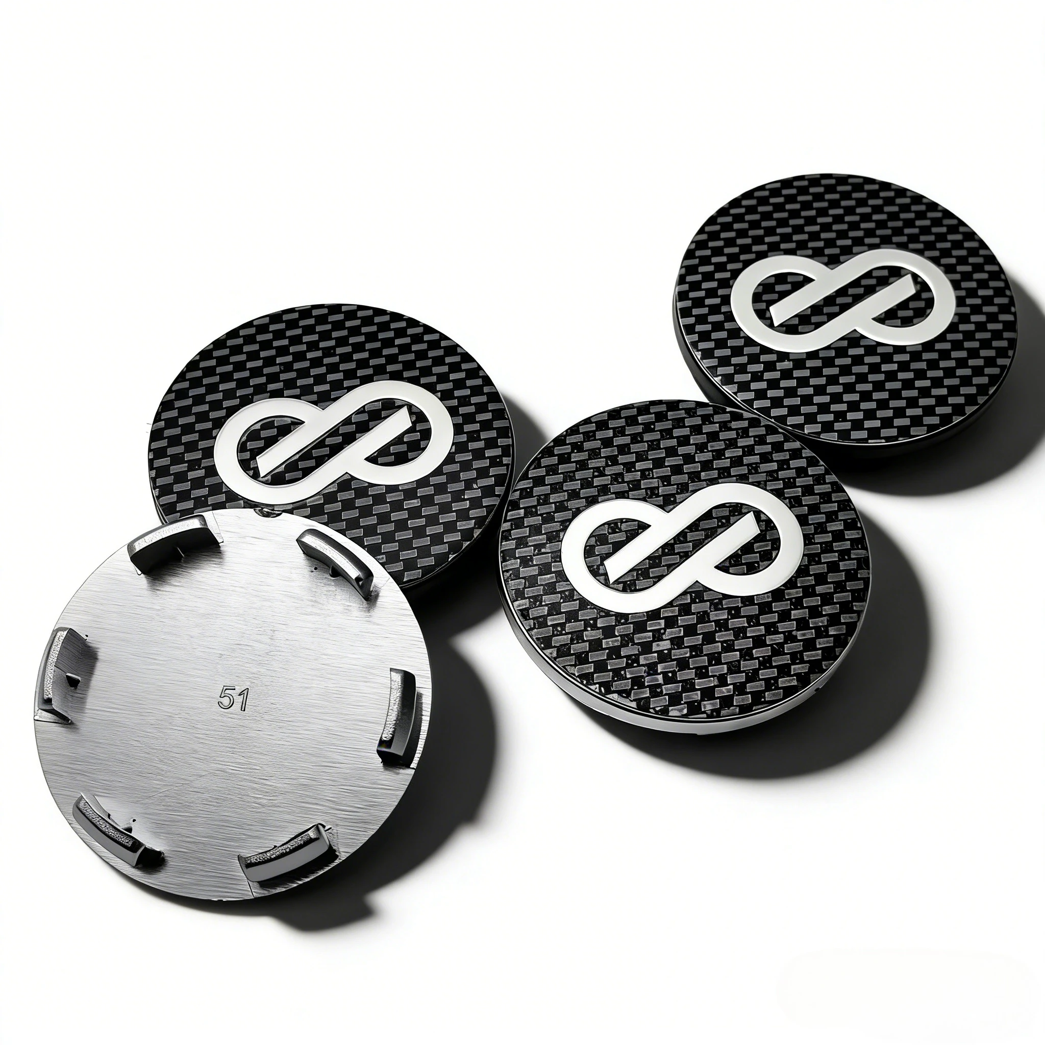 

4pcs ENKEI Racing Logo Badge Emblem Car Wheel Center Caps 51MM Clips 46MM Wheels Hub Cap Rim Hubcaps Dust Cover Car Accessories