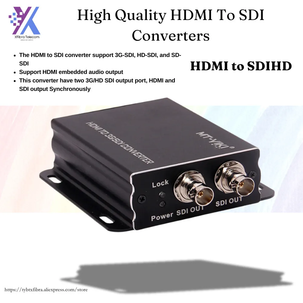 High Quality HDMI To SDI Converters, Support 1920X1080p HD, Compatible For 3G-SDI And HD-SDI,SD-SDI 1PCS