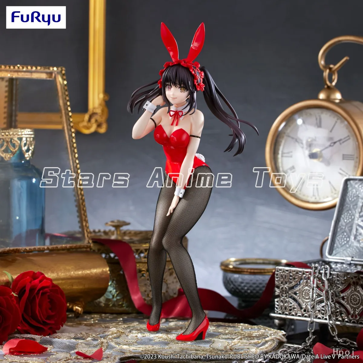 Originele FuRyu BiCute Bunnies Figuur DATUM ALIVE IV Kurumi Tokisaki Speelgoed Animatie Figuur Geschenken Collectie