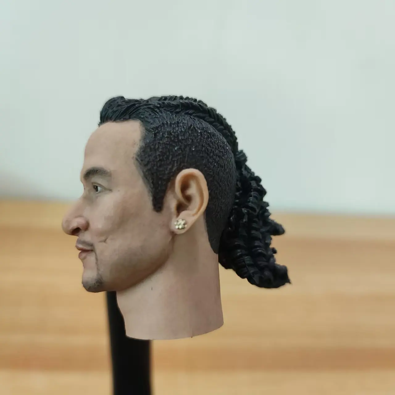 غطاء الرأس 1/6 رجل عسكري نحت الرأس HP-0050 ذكر رئيس نحت جاكي تشيونغ هونغ كونغ ستار نموذج صالح 12 "Hottoys عمل الشكل