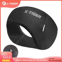 X-TIGER Cycling Headwear Outdoor Cycling Headband Windproof Cap Winter Warm Fleece Bicycle Equipment Ear Warmer Sports Sweatband