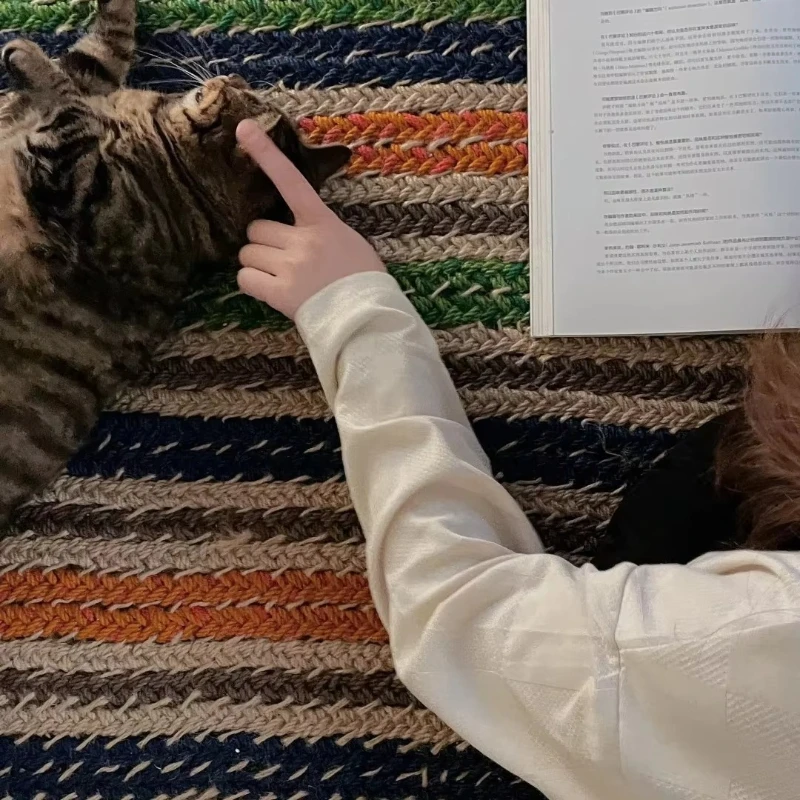 

Water Super Thick Woven Rug Pet Child Friendly Living Room Bedroom Soft and Comfortable