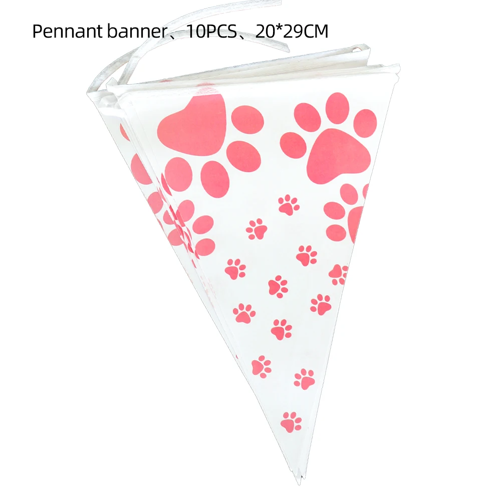 Paw Patrol Happy Birthday Banner Feestdecoratie Hond Skye Vlaggenbanner Hond Wimpel Paw Patrol Feestartikelen Decoratie Benodigdheden