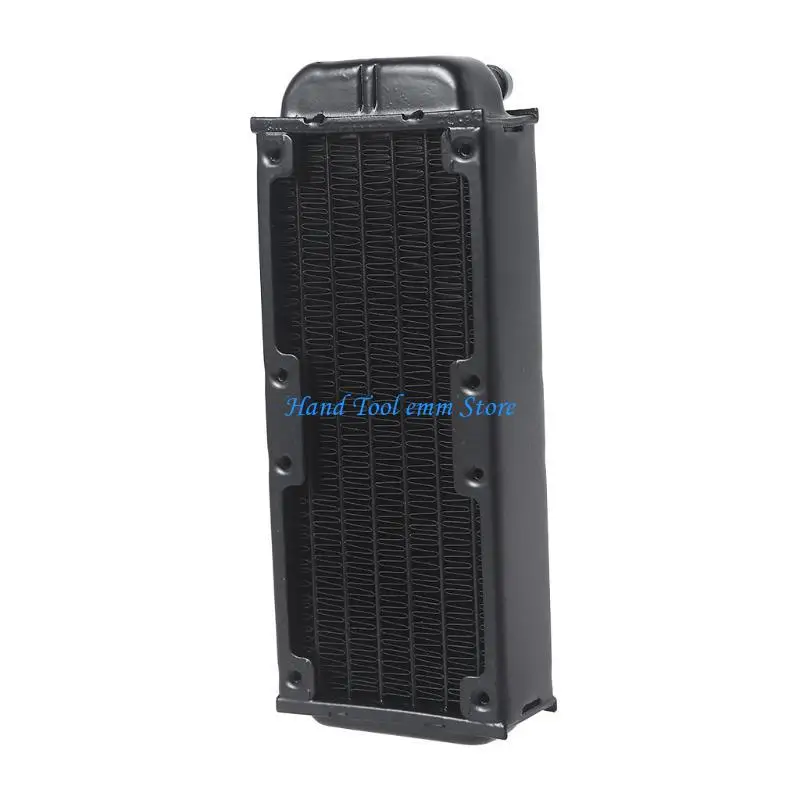 H37F Aluminum Radiator 6 Pipes Aluminum Heat Exchanger Liquid Cooling Heat Sink