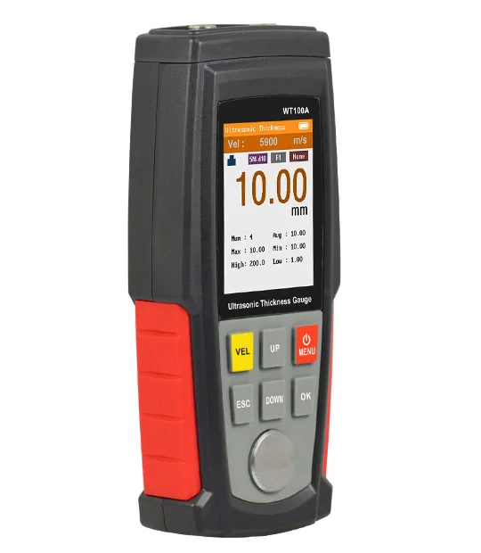 NADE WT100A Digital Ultrasonic Thickness Gauge Thickness Metal Tester for Metal processing industry