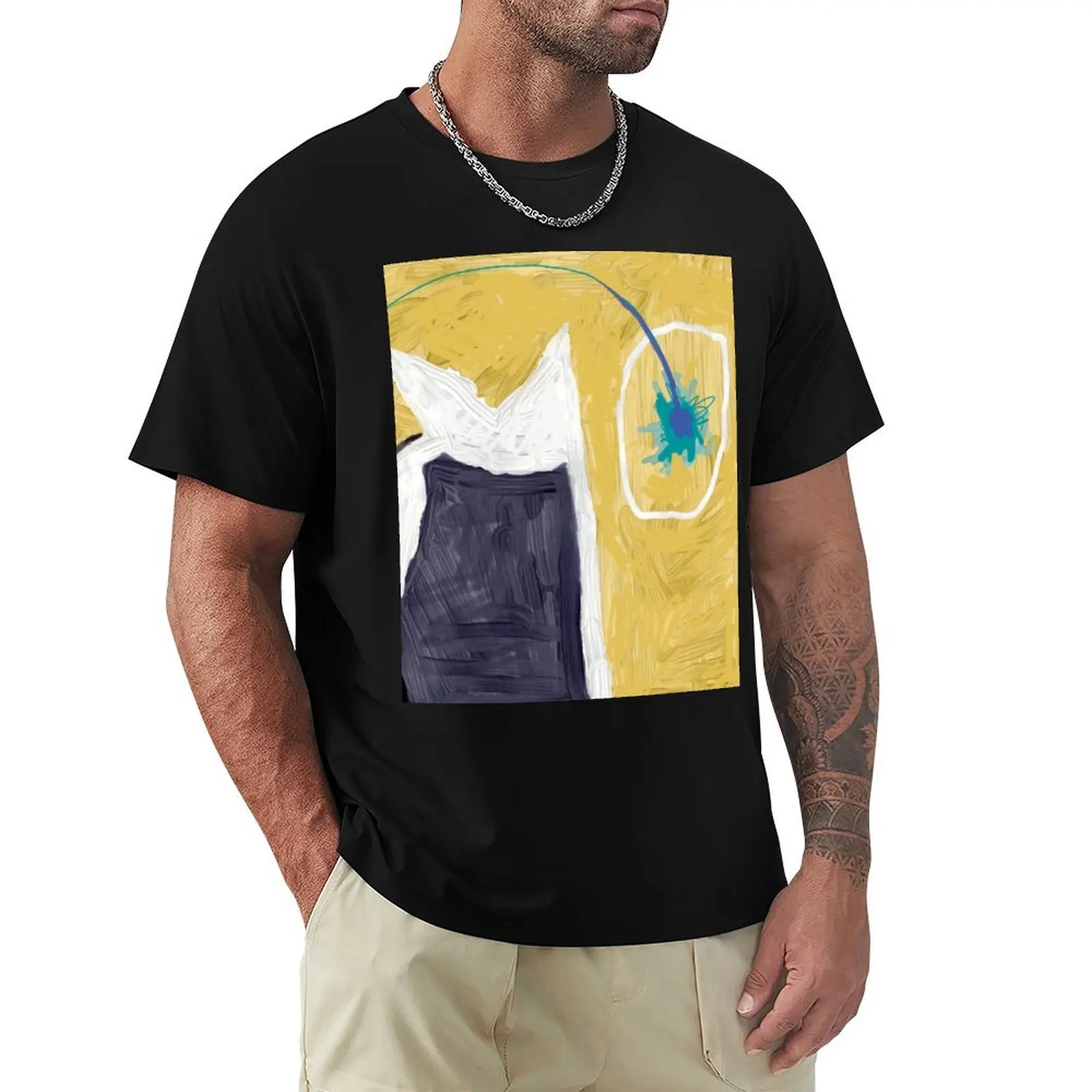 

Mountain and Star T-Shirt valentines boutique clothes blue lock clothing for men