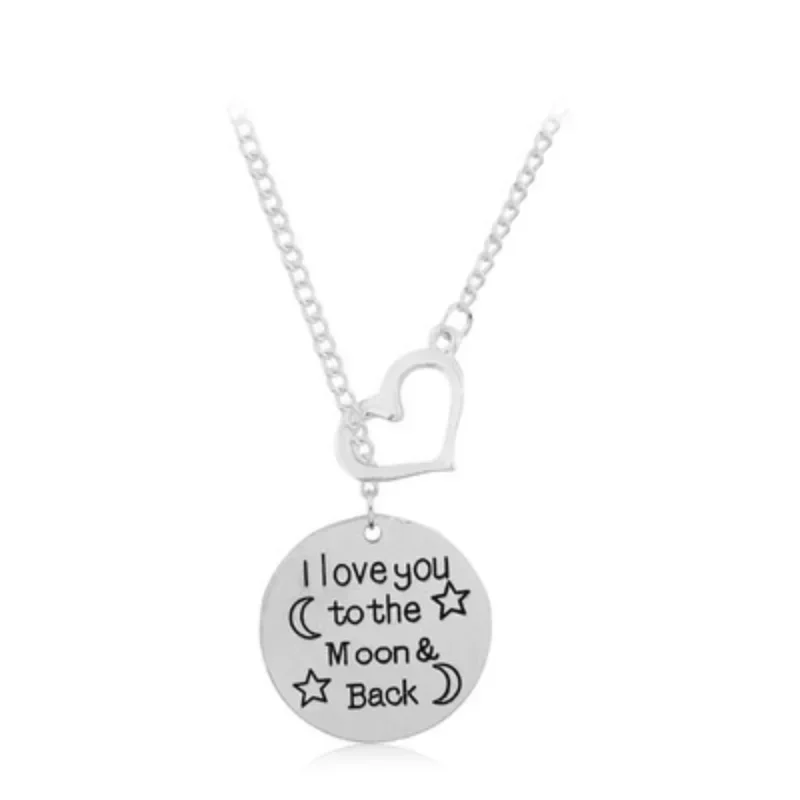 Delysia King Alphabet Love Stars Moon Necklace