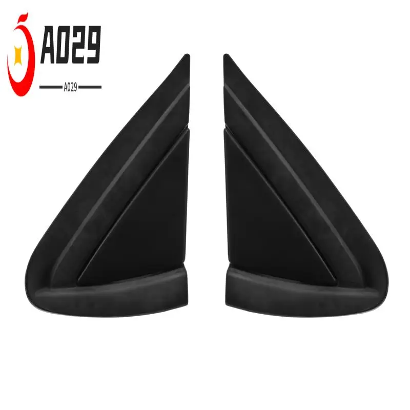 

A029-Car Front Left&Right Window Triangle Plate Side Mirror Corner Triangle Garnish Cover Panel For Citroen C4 C4L 2012-2015