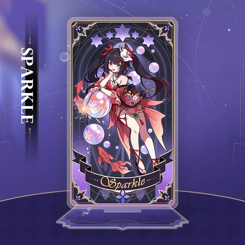 Jeu De Cartes Tarot Honkai: Star Rail – La Fable Des Étoiles – 14 Cartes – 14 X 8 Cm – Papier De Qualité