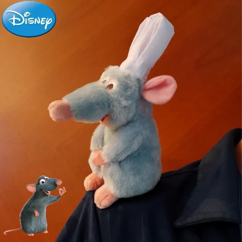 Ratatouille Chef Remy Animals with Magnetic Shoulder Kids Toys Kawaii Cartoon Cosplay Decorations