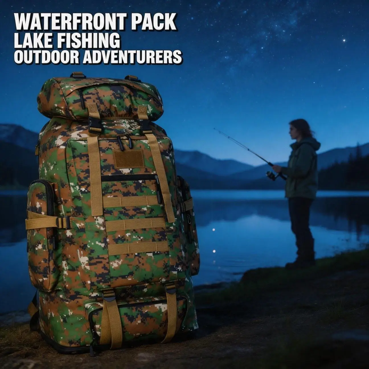 for Outdoor Camping Hiking Backpack