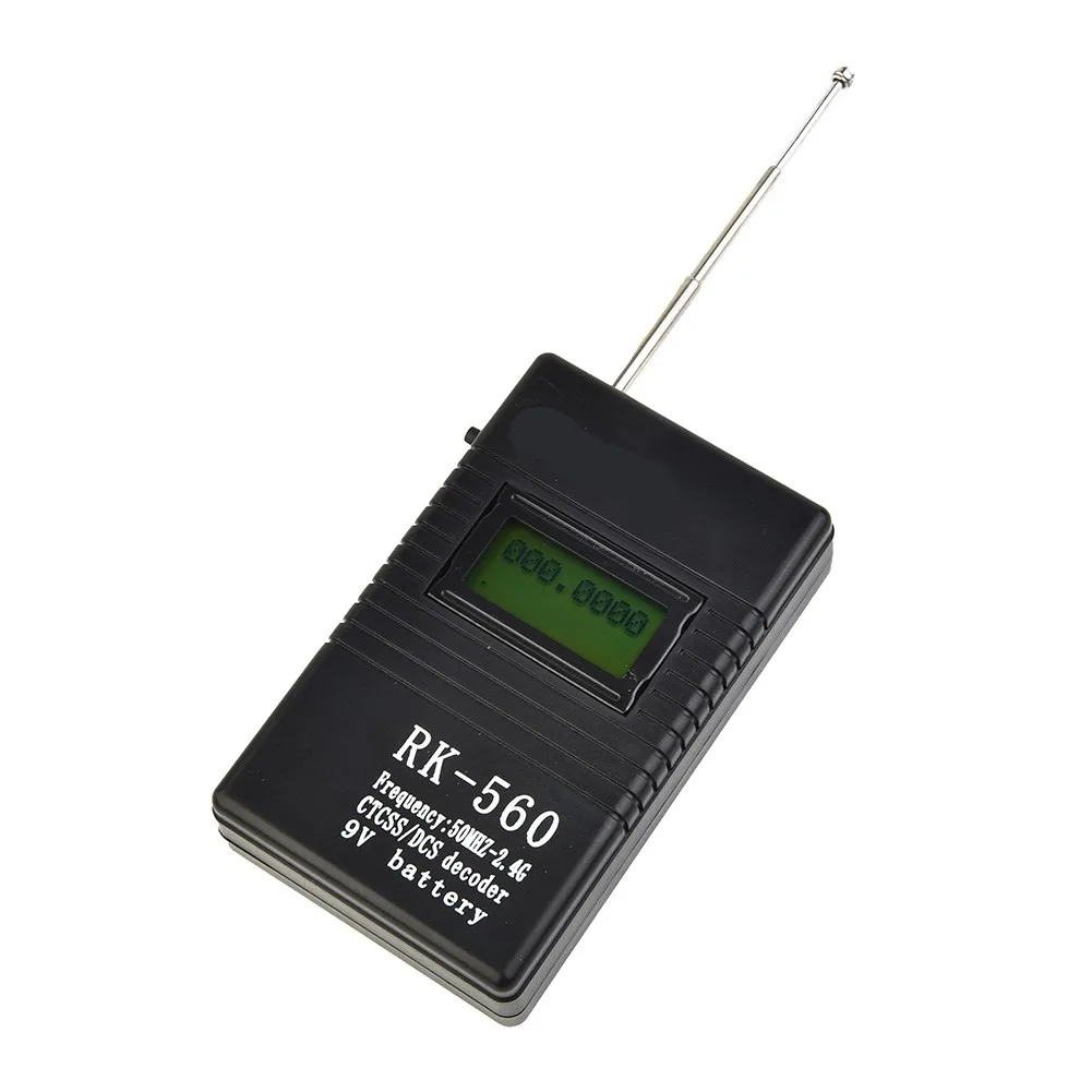 Brand New Industrial RK560 Frequency Counter Industrial Tester 50MHz-2.4GHz CTCSS DCS Radio Meter One-Key Control