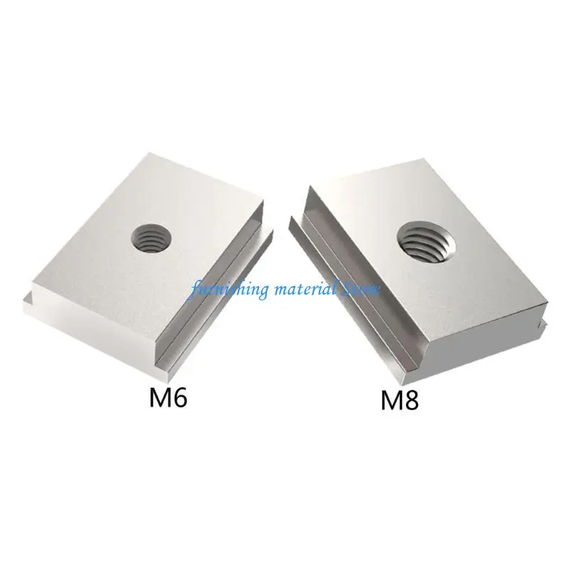 y5gd 10pcs الألومنيوم 8 t-slot miter miter أداة الرقصات الخشبية الرقصات #2