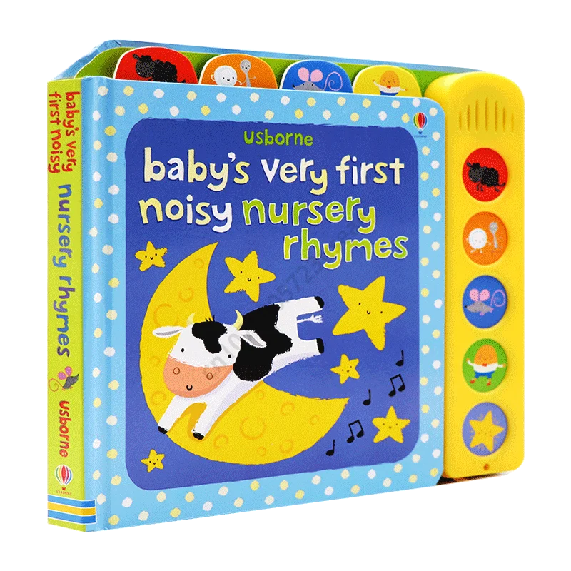 

Baby's Very First Noisy Nursery Rhymes Usborne English Activity Picture Book Children's Language Expression Enlightenment