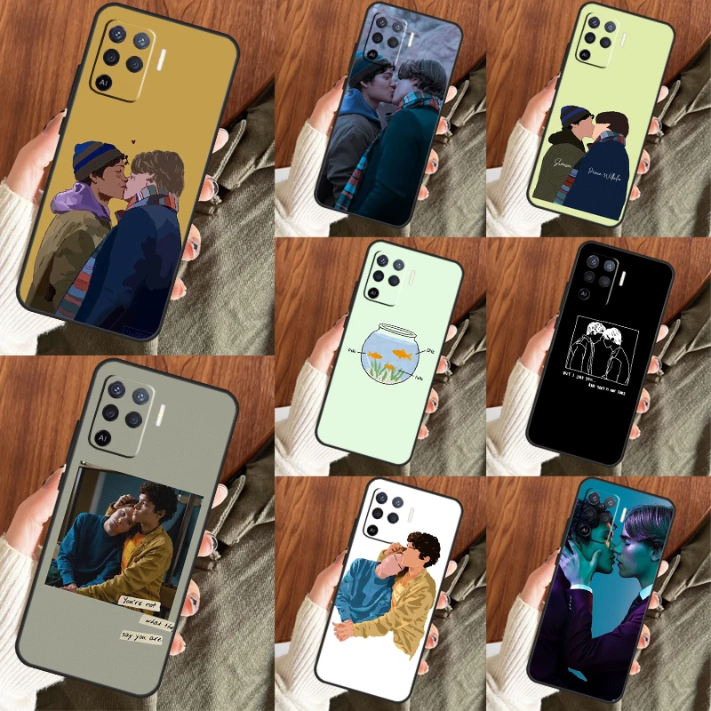 Young Royals Case For OPPO A57s A54 A74 A94 A53 A31 A5 A9 A15 A16 A17 A77 A76 A96 A52 A72 A91 A93 Cover