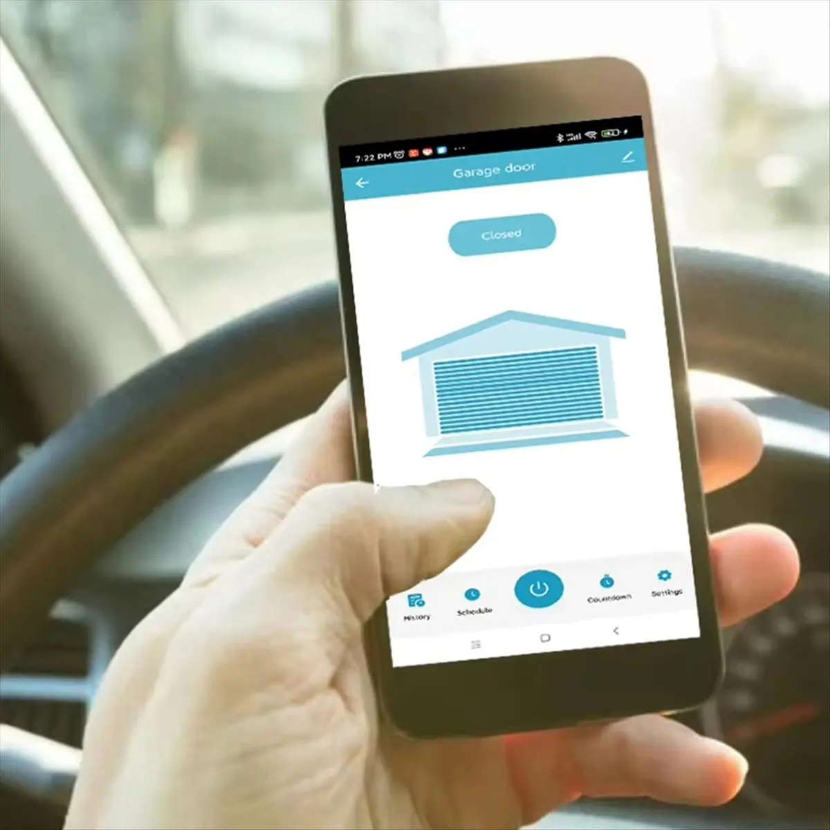 

Smart Garage Door Opener Controller Compatible with for , Home, & Tuya,Voice & App Control AU PLUG-BCBW