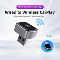 New Mini Adapter Wired to Wireless Carplay&Android Auto Compatible with Nissan WiFi Fast Connection