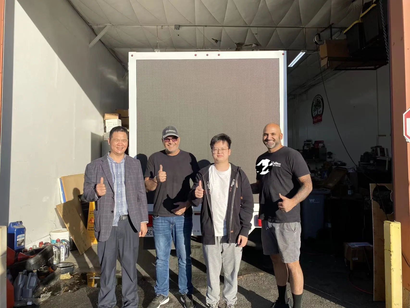 IP65 P6 LED Display Module Cabinet Panel Advertising Video Wall Billboard Screen for Mobile Truck Trailer