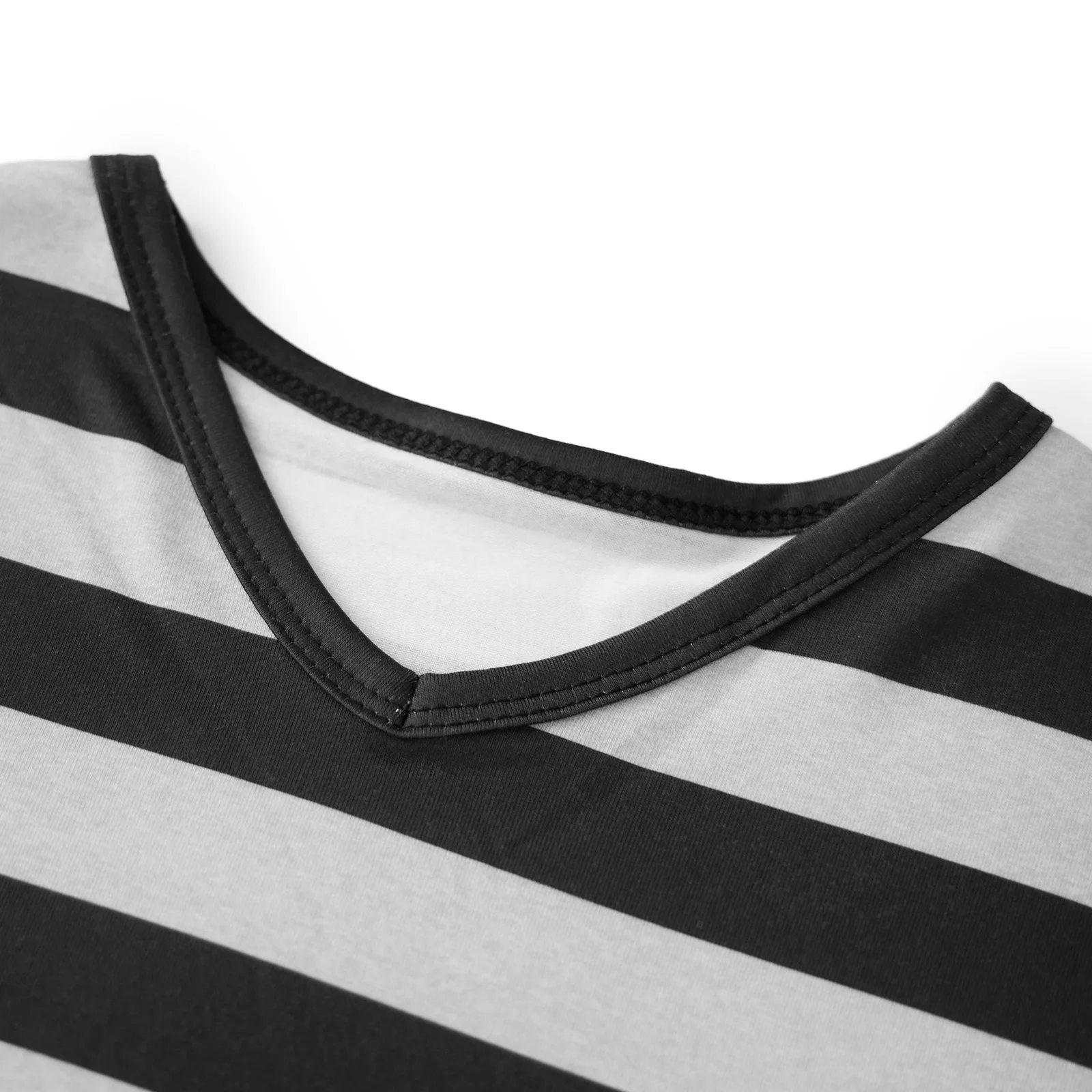 Y2K الجمالية الجنية الجرونج تي شيرت 90s مخطط كم قصير البلوز تيز الجمالية الجرونج القوطية الملابس الشارع الشهير #6