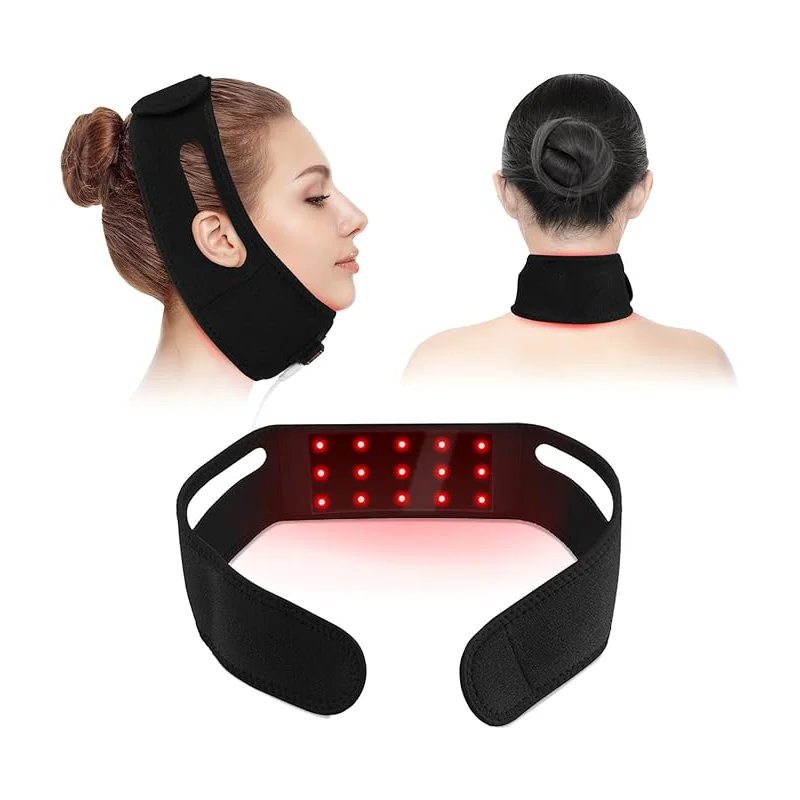 Love travel 660nm LED-Rotlicht therapie für Hals und 850nm Nah infrarot Lichttherapie geräte Pads tragbare Wrap für Schmerzen