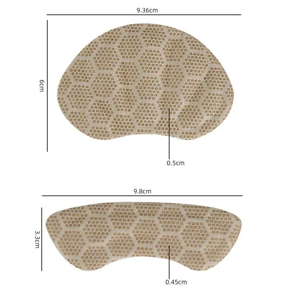 Massage Hiel Kussen Reliëf Rug Hakken Pads Voorkomen Slijtage Voetverzorging Gereedschap Terug Hakken Kussen Inlegzolen Aanpassen Grootte