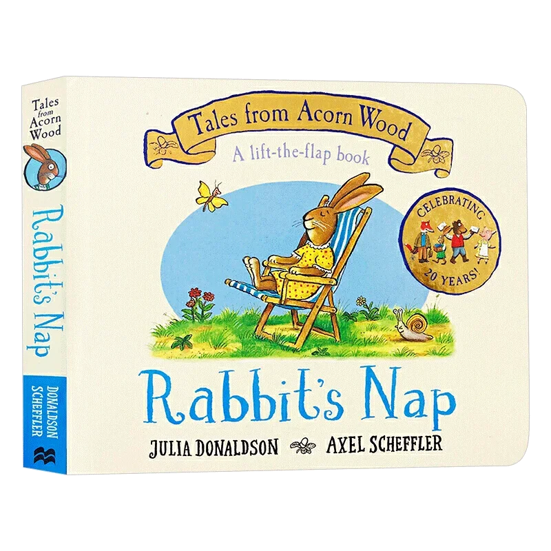 

Rabbit's Nap 20years Julia Donaldson, Children's books aged 3 4 5 6, English picture books, 9781529023527