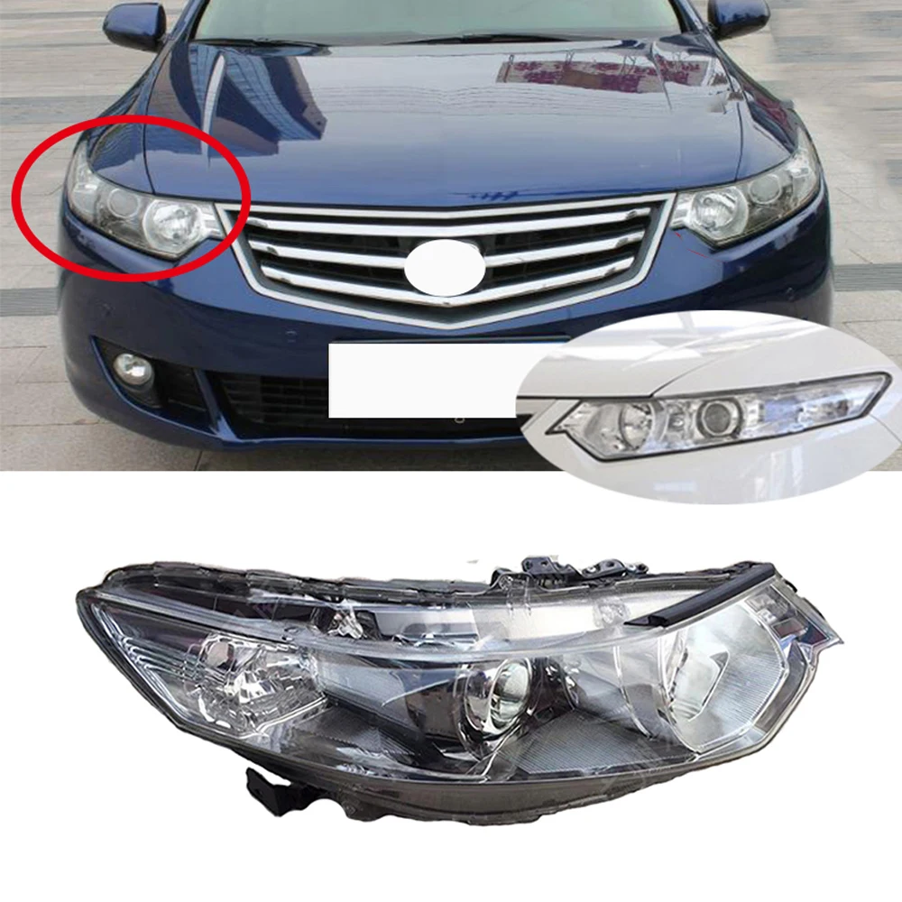 

Lofty Richy For Honda Europe Accord SPIRIOR CU1 CU2 2009-2012 Front Bumper Headlight Headlamp Head Lamp Head Light Assembly