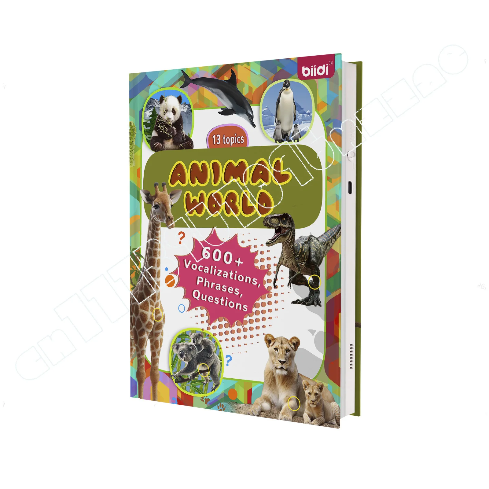 

English Talking Animals Vocal Point Reading Children's Early Education Machine