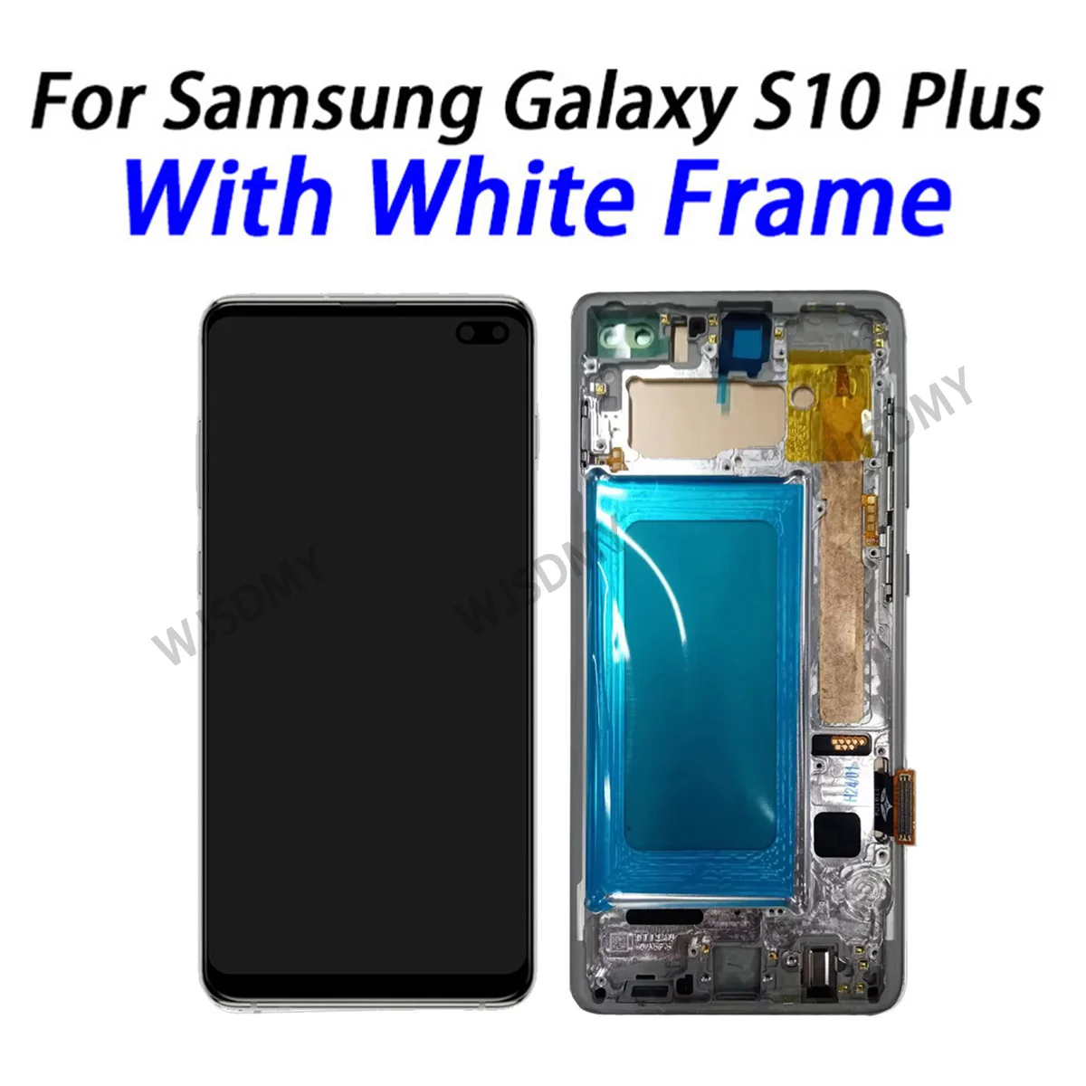 LCD For Samsung Galaxy S10 Plus SM-975 G975F LCD Display Touch Screen Digitizer Asembly Replacement Parts Screen LCD S10+ LCD