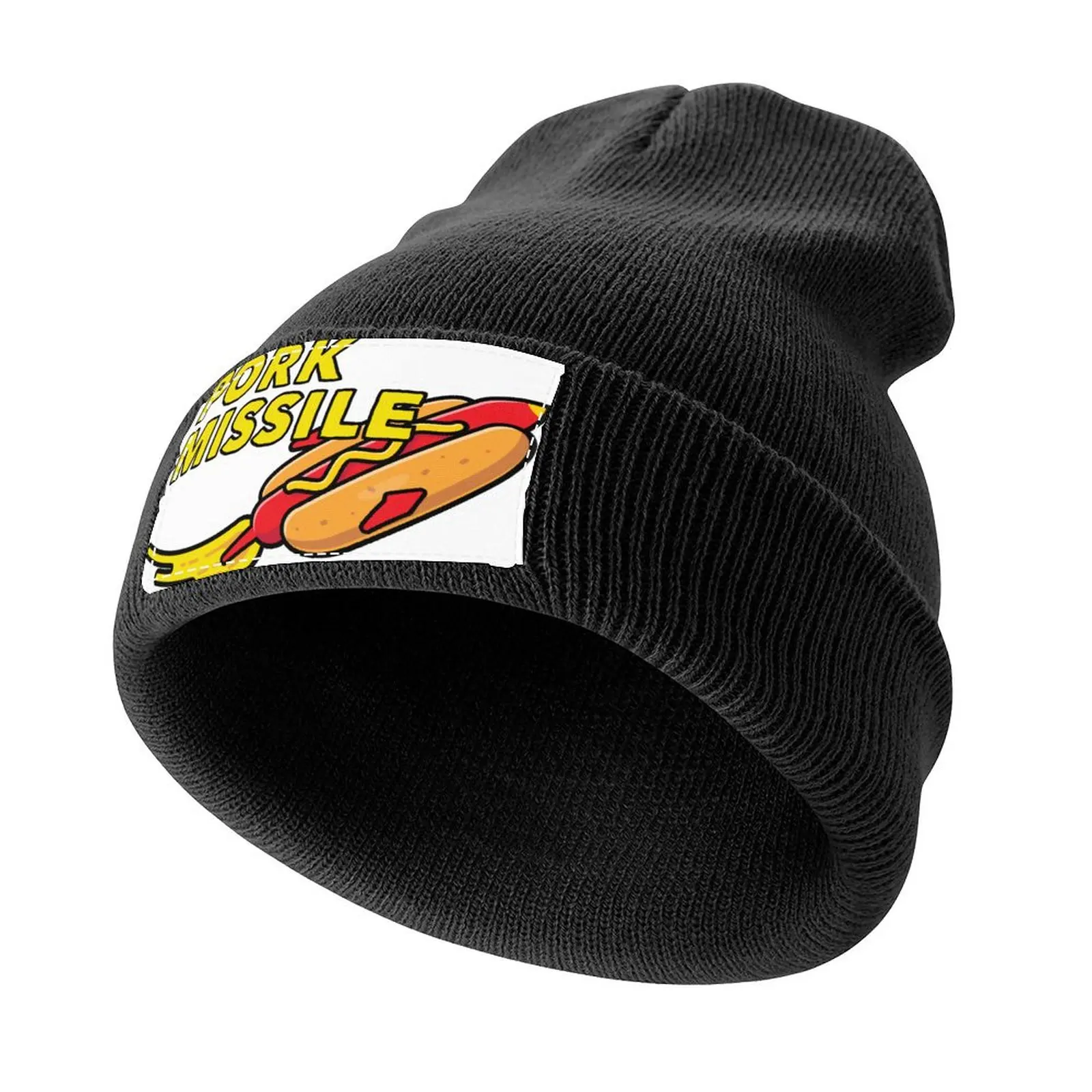 

Hot Dog Pork Missile Wiener Rocket Ship Funny HotdogologistCap Knitted Cap Dropshipping Rave Women's Golf Clothing Men's