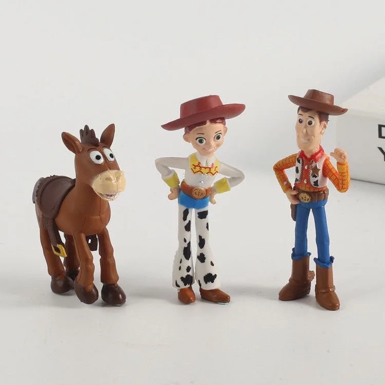 7-teiliges Set Toy Story 5 Actionfiguren, Kawaii Cartoon-Film Mini-Charakter-Figuren, PVC-Spielzeug, Modellpuppen, Figuren, Geburtstagsgeschenk – Detail 6