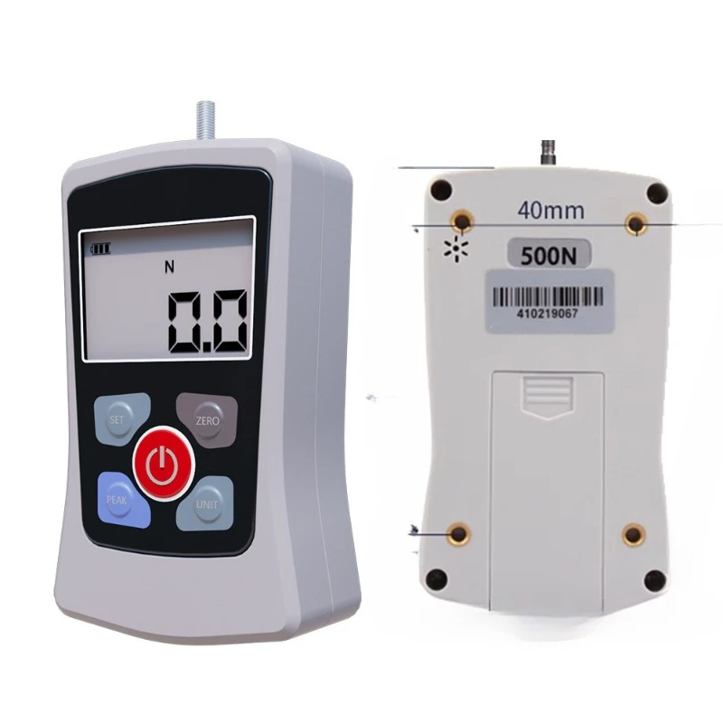 Simple and high-precision electronic digital push-pull force meter Mini handheld digital pressure force meter Spring force meter